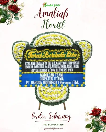 Papan Bunga Duka Amongrogo